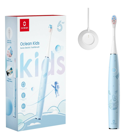 Зубная щетка Oclean Kids Blue, Цвет: Голубой, изображение 5 - GOODMi