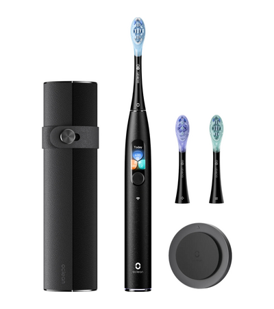 Зубная щетка Oclean X Ultra Set Black, Цвет: Черный, изображение 8 - GOODMi