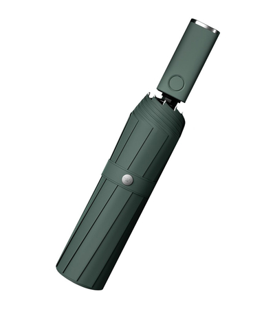 Зонт Zuodu Full Automatic Umbrella LED Green, изображение 3 - GOODMi