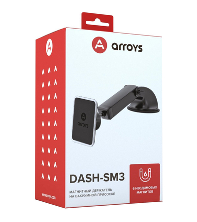 Держатель Arroys Dash-SM3 (Черный), изображение 10 - GOODMi