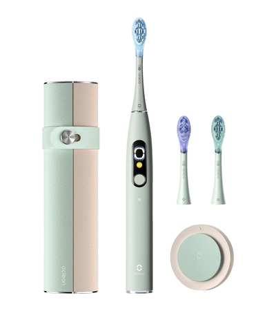 Зубная щетка Oclean X Ultra Set Green, Цвет: Зеленый, изображение 9 - GOODMi