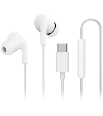Наушники Xiaomi Type-C Earphones (BHR8931GL) White, Основной цвет наушников: Белые, изображение 3 - GOODMi