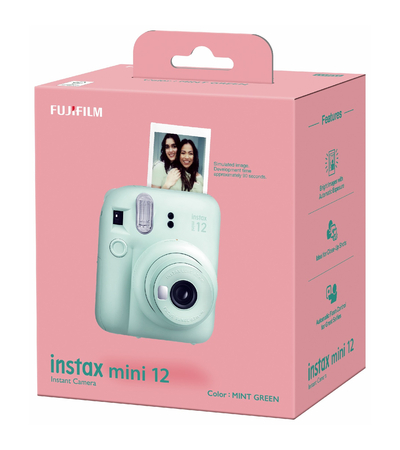 Фотоаппарат Fujifilm Instax Mini 12 (Mint Green), Цвет: Зеленый, изображение 8 - GOODMi