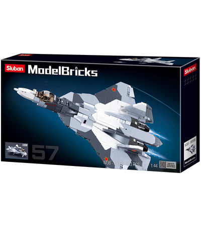 Конструктор Sluban СУ-57 (M38-B0986), изображение 2 - GOODMi