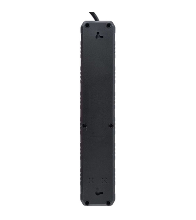 Сетевой фильтр Amper JH-1033U (5 розеток, 3 USB-A), Цвет: Чёрный, изображение 4 - GOODMi