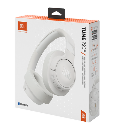Беспроводные наушники JBL Tune 720BT White, Основной цвет наушников: Белые, изображение 11 - GOODMi