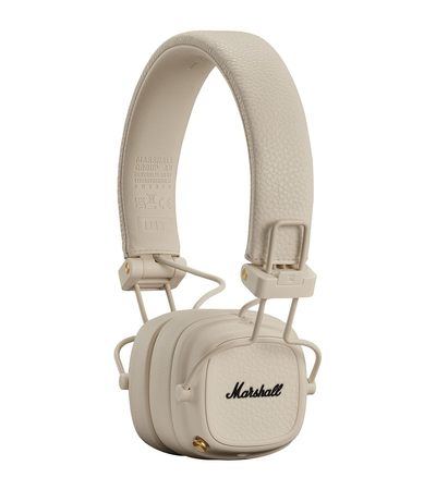 Беспроводные наушники Marshall Major V Cream, Основной цвет наушников: Бежевый, изображение 7 - GOODMi