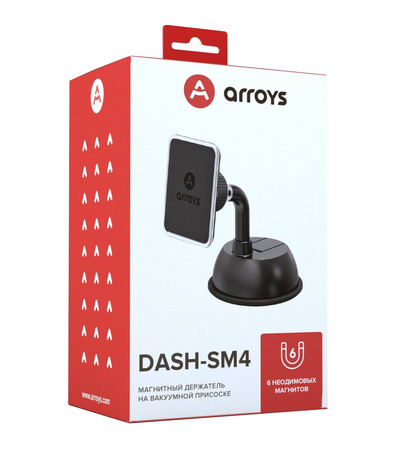 Держатель Arroys Dash-SM4 (Черный), изображение 6 - GOODMi