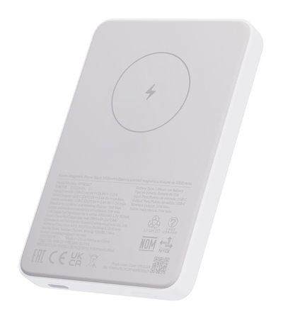 Внешний аккумулятор Xiaomi Magnetic Power Bank 5000 mAh (WPB0507), изображение 4 - GOODMi