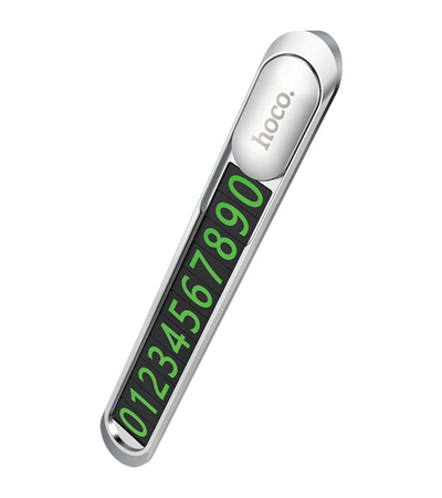 Автовизитка Hoco PH41 Promise (Серебристая), изображение 6 - GOODMi