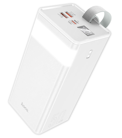 Внешний аккумулятор Hoco J86 40000 mAh (22.5W) White, Цвет: Белый, изображение 2 - GOODMi