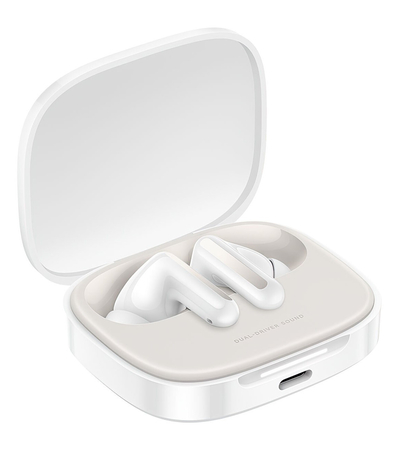 Беспроводные наушники Redmi Buds 6 (M2429E1) White, Основной цвет наушников: Белые, изображение 2 - GOODMi
