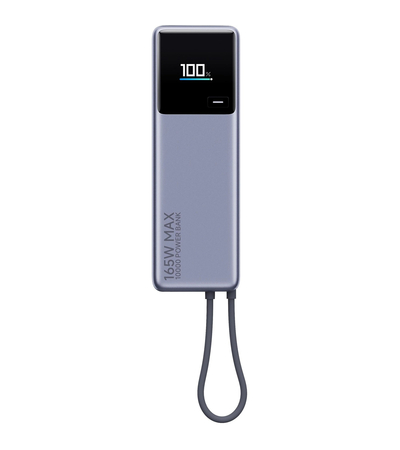Внешний аккумулятор Xiaomi Power Bank With Built-in Cable 10000 mAh (PB1165MI), изображение 2 - GOODMi