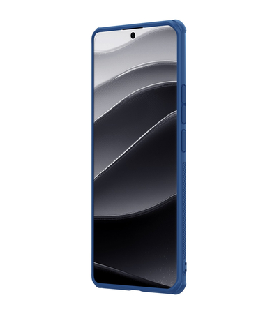 Чехол-накладка Nillkin Frosted Shield для Redmi Note 14 Pro Plus Синий, Основной цвет: Синий, изображение 4 - GOODMi