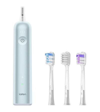Электрическая зубная щетка Laifen WAVE Aluminum Blue (LFTB01-A), Цвет: Голубой, изображение 4 - GOODMi
