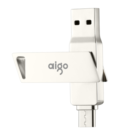 USB флешка Aigo U350 Type-C 256GB, Объем: 256 ГБ, изображение 3 - GOODMi