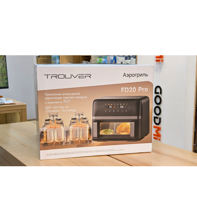 Аэрогриль Dreame Trouver FD20 Pro 9L (AF-5518ATB) Black, изображение 24 - GOODMi
