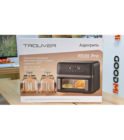Аэрогриль Dreame Trouver FD20 Pro 9L (AF-5518ATB) Black, изображение 25 - GOODMi