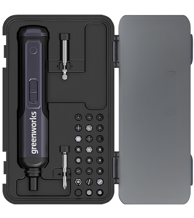 Аккумуляторная отвертка Greenworks 3801262 4V, изображение 4 - GOODMi