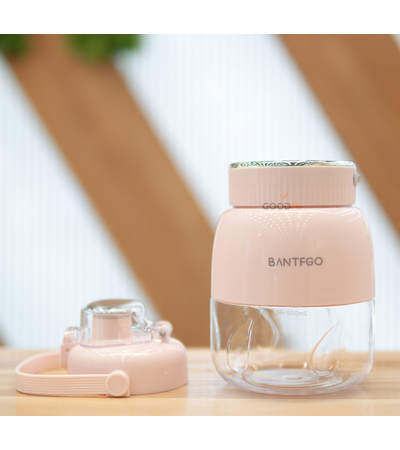 Блендер для смузи Bantfgo SCL-JC02P Pink 500ml, Цвет: Розовый, изображение 2 - GOODMi