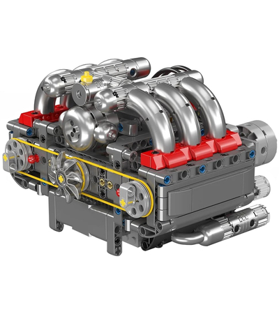 Конструктор Mould King Boxer Engine (10193), изображение 3 - GOODMi