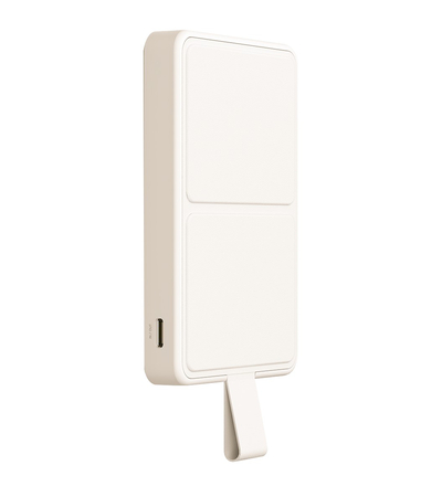 Внешний аккумулятор Xiaomi Magnetic Wireless 6000mAh (WPB0620MI) Beige, Цвет: Бежевый, изображение 3 - GOODMi