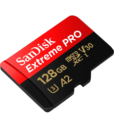 Карта памяти microSD SanDisk Extreme Pro 128GB + адаптер, изображение 4 - GOODMi