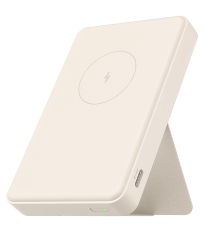 Внешний аккумулятор Xiaomi Magnetic Wireless 6000mAh (WPB0620MI) Beige, Цвет: Бежевый, изображение 4 - GOODMi