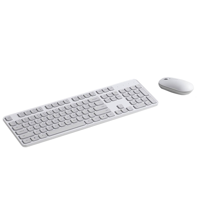Комплект Xiaomi Wireless Keyboard and Mouse Set 3 White, Цвет: Белый, изображение 2 - GOODMi