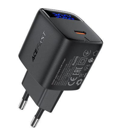 Сетевое зарядное устройство ACEFAST A115 PD 30W Black, изображение 2 - GOODMi