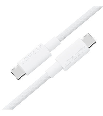 Кабель ACEFAST C18-03 USB-C - USB-C 60W 1.2м White, изображение 3 - GOODMi