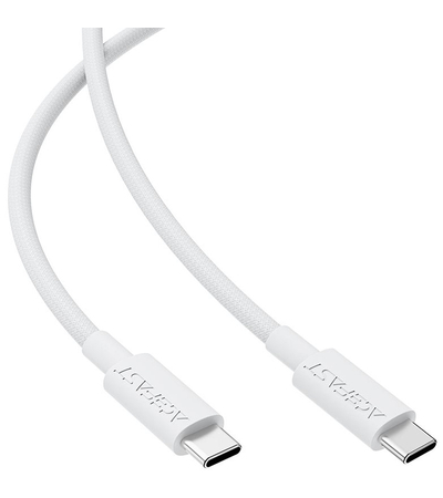 Кабель ACEFAST C18-03 USB-C - USB-C 60W 1.2м White, изображение 4 - GOODMi