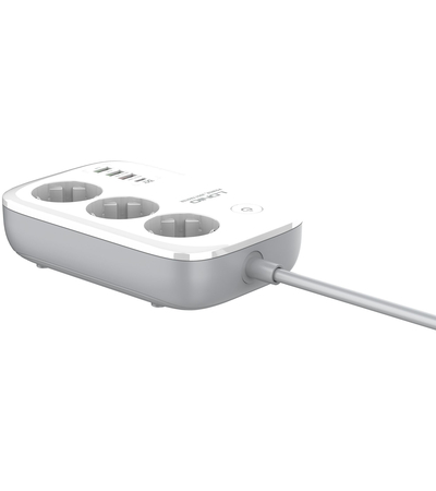 Сетевой фильтр Ldnio SEW3452 (3 розетки, 3 USB, WiFi), изображение 6 - GOODMi