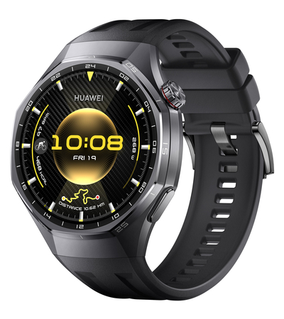 Часы Huawei Watch GT6 Pro 46mm Black Fluoroelastomer, Цвет, заявленный производителем: Black, изображение 2 - GOODMi