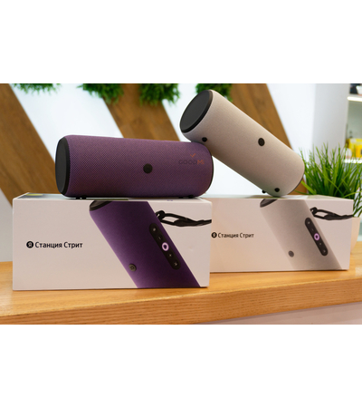 Умная колонка Яндекс Станция Стрит Purple, Цвет: Фиолетовый, изображение 6 - GOODMi