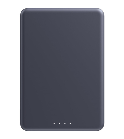 Внешний аккумулятор Xiaomi Super Slim Magnetic Power Bank 5000 Black, Цвет: Черный, изображение 2 - GOODMi