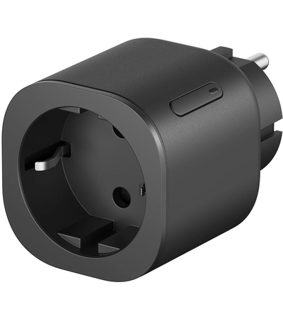 Умная розетка Яндекс с Matter Black (YNDX-00540BLK), Цвет: Черный, изображение 3 - GOODMi