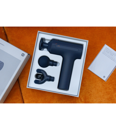 Массажный пистолет Xiaomi Massage Gun 2 Blue, изображение 8 - GOODMi