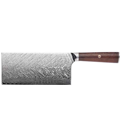 Набор ножей из дамасской стали Damascus Knife Sets (4 ножа, ножницы и подставка), изображение 3 - GOODMi