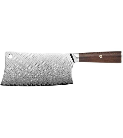 Набор ножей из дамасской стали Damascus Knife Sets (4 ножа, ножницы и подставка), изображение 4 - GOODMi