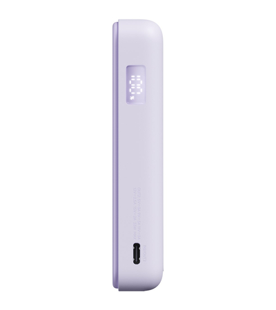 Внешний аккумулятор Xiaomi Magnetic Power Bank 10000mAh with Built-in Stand Purple, Цвет: Фиолетовый, изображение 3 - GOODMi