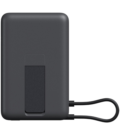 Внешний аккумулятор Xiaomi Magnetic Power Bank 10000mAh with Built-in Stand Black, Цвет: Черный, изображение 2 - GOODMi
