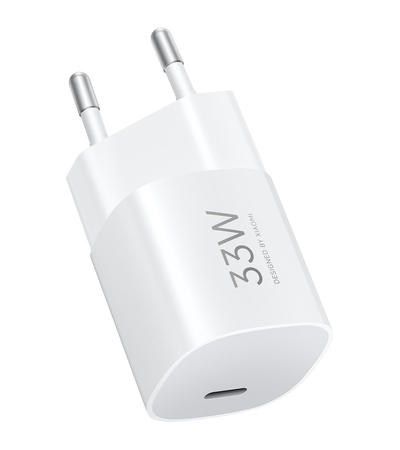Сетевое зарядное устройство Xiaomi 33W Nano Power Adapter Белое, изображение 3 - GOODMi