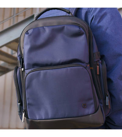 Рюкзак Mijia Business Large Capacity Backpack Blue, Цвет: Синий, изображение 4 - GOODMi