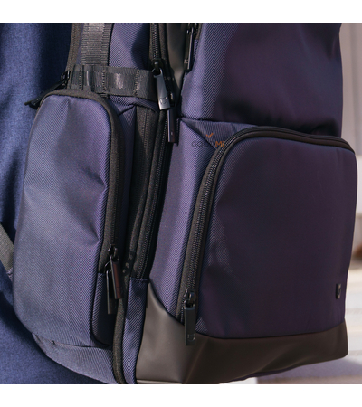 Рюкзак Mijia Business Large Capacity Backpack Blue, Цвет: Синий, изображение 5 - GOODMi