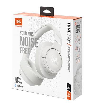 Беспроводные наушники JBL Tune 770NC Белые, Основной цвет наушников: Белые, изображение 11 - GOODMi
