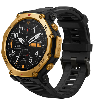 Умные часы Amazfit T-Rex 3 Pro 48mm Black Gold, Цвет, заявленный производителем: Black Gold, изображение 2 - GOODMi