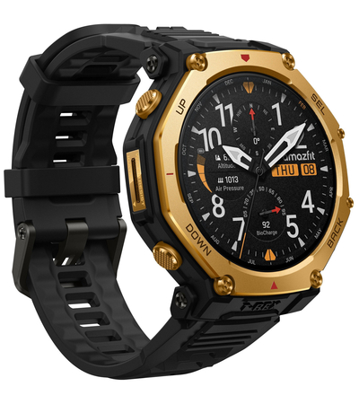 Умные часы Amazfit T-Rex 3 Pro 48mm Black Gold, Цвет, заявленный производителем: Black Gold, изображение 3 - GOODMi