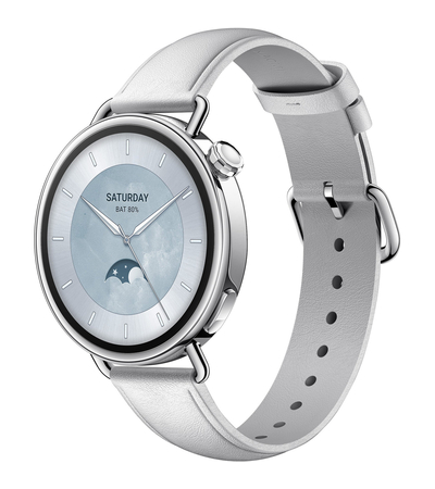 Умные часы Xiaomi Watch S4 41mm Silver, Цвет, заявленный производителем: White, изображение 2 - GOODMi