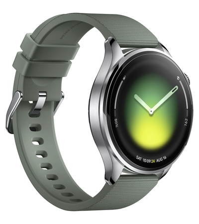 Умные часы Xiaomi Watch 5 Зеленые, Цвет, заявленный производителем: Juniper Green, изображение 3 - GOODMi